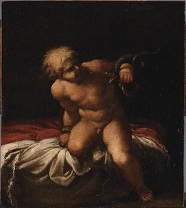 El infante Hércules estrangulando serpientes